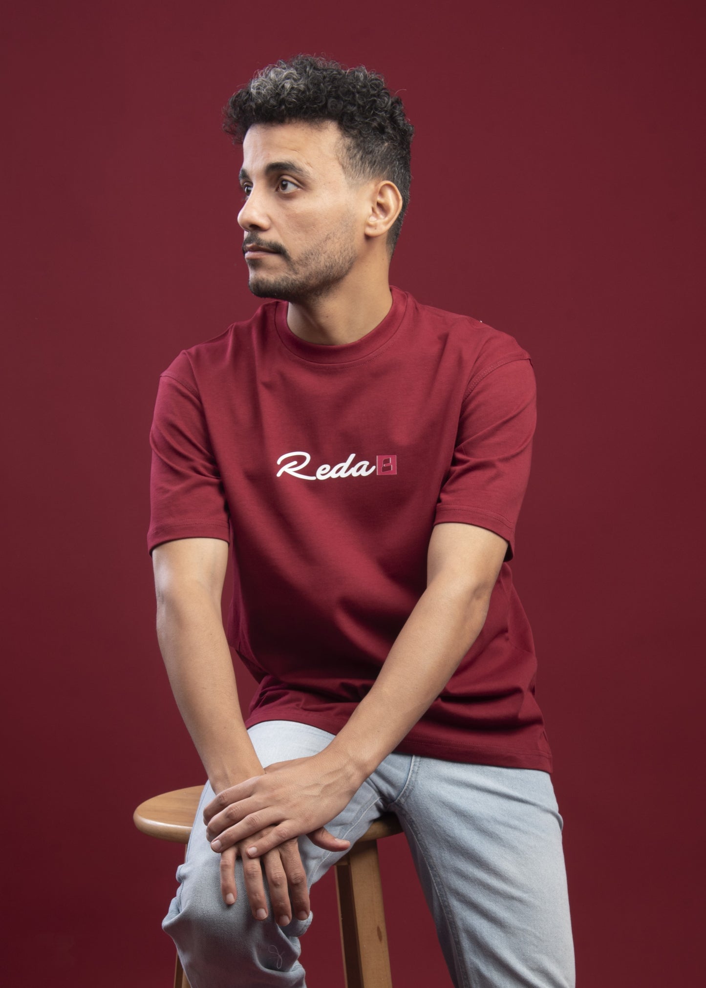 T-shirt over size ( REDAء )