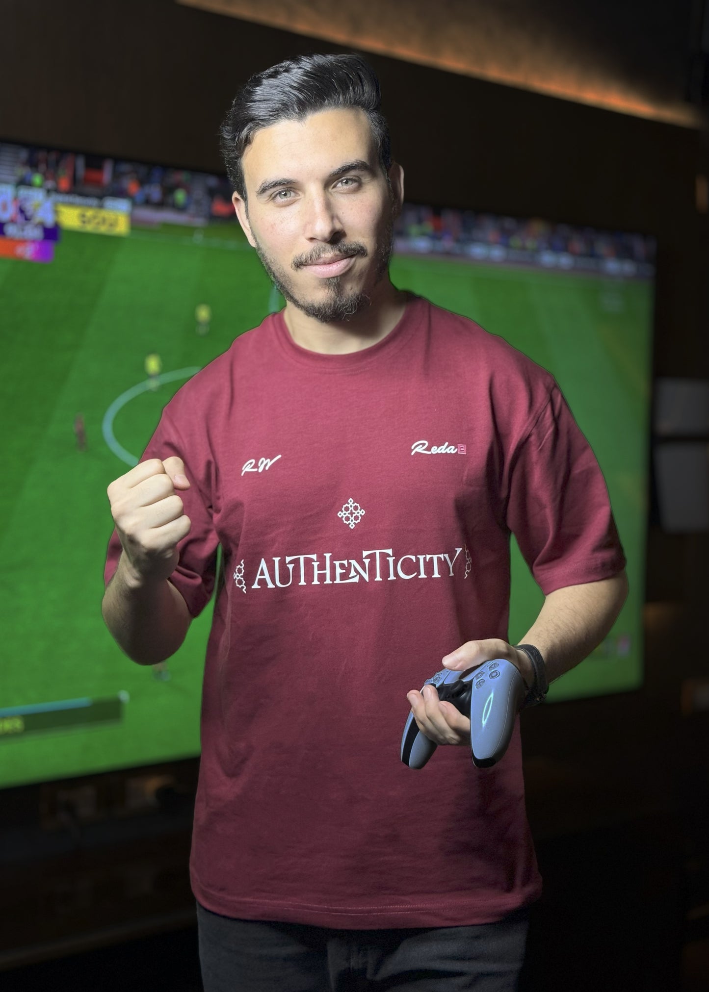 T-shirt over size ( AUTHENTICITY)