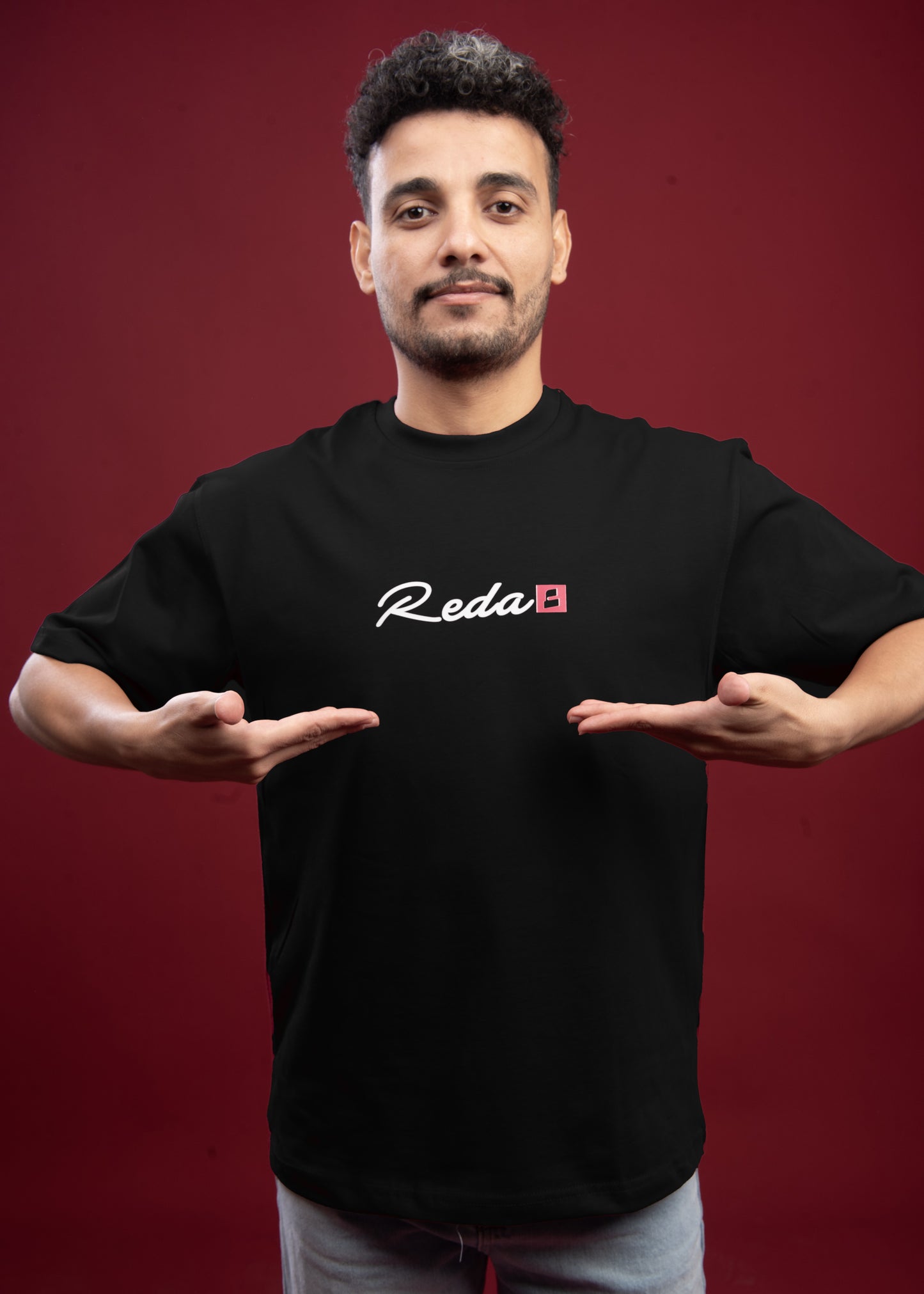 T-shirt over size ( REDAء )