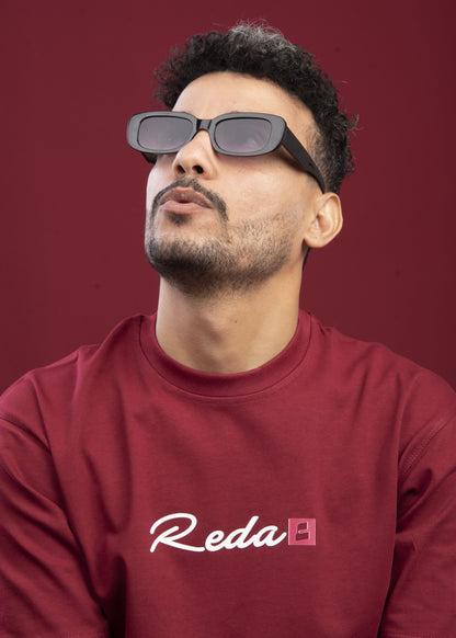T-shirt over size  ( REDAء )