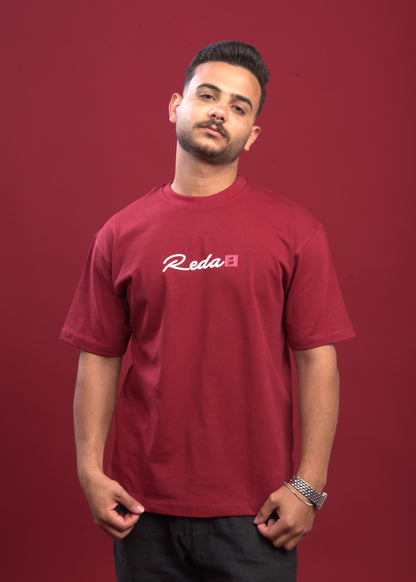 T-shirt over size  ( REDAء )